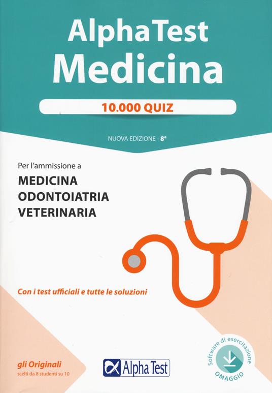 Alpha Test. Medicina. 10.000 quiz. Con Contenuto digitale per download - copertina