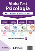 Alpha Test. Psicologia. Kit completo di preparazione: Manuale di preparazione-Esercizi commentati-Prove di verifica-6000 quiz. Con software