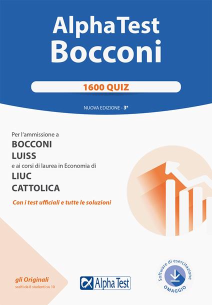 Alpha Test. Bocconi. 1600 quiz - Giuseppe Vottari - copertina