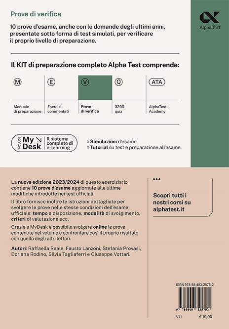 Alpha Test Formazione Primaria. Prove di verifica - Raffaella Reale,Fausto Lanzoni,Stefania Provasi - 2