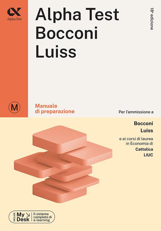 Alpha Test - Bocconi Luiss - Kit Di Preparazione - 2024/2025 - Bianchini  Massimiliano; Lucchese Alessandro; Pinaffo Marco