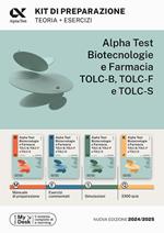 Alpha Test. Biotecnologie e farmacia TOLC-B, TOLC-F e TOLC-S. Kit di preparazione. Ediz. MyDesk. Con software di simulazione
