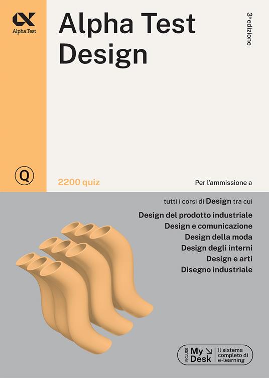 Alpha Test. Design. Kit di preparazione - Stefano Bertocchi,Fausto Lanzoni,Carlo Tabacchi - 5