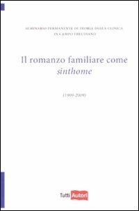 Il romanzo familiare come sinthome - copertina