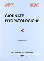 Giornate fitopatologiche. Atti (1986)