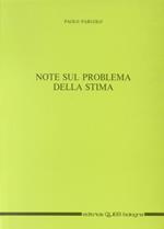 Note sul problema della stima