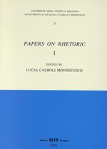 Papers on rhetoric. Vol. 1
