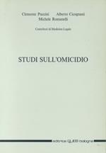 Studi sull'omicidio