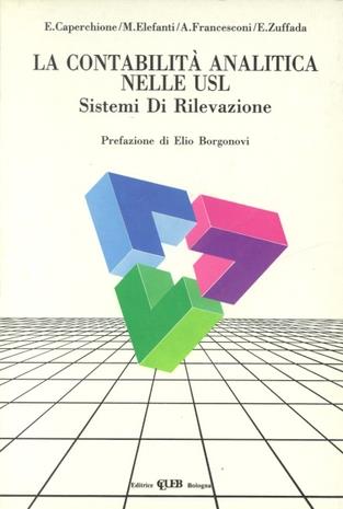 La contabilità analitica nelle Usl. Sistemi di rilevazione - copertina