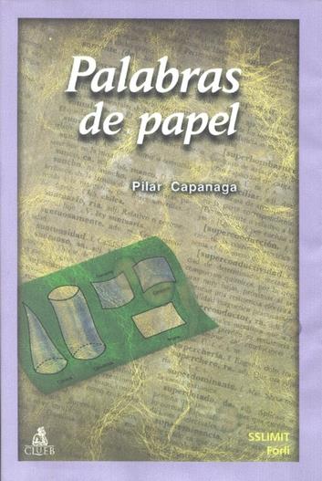 Palabras de papel - Pilar Capanaga - copertina