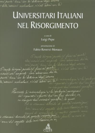 Universitari italiani nel Risorgimento - copertina