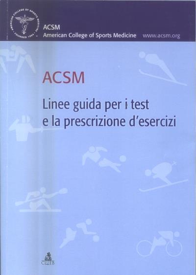 Linee guida per i test e la prescrizione d'esercizi - copertina