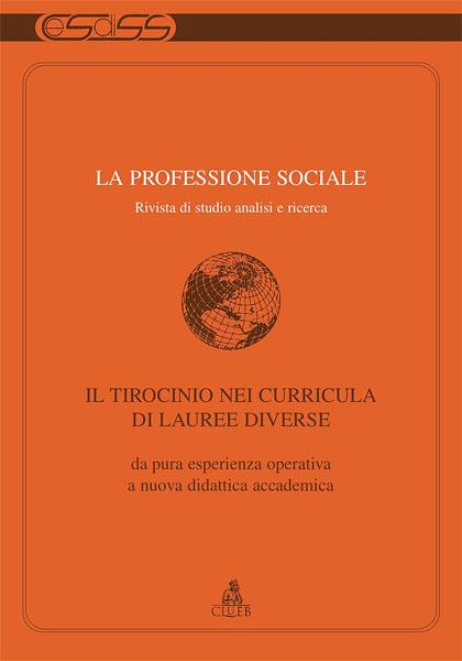 La professione sociale. Vol. 32 - copertina