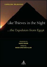 Like thieves in the night... The expulsion from Egypt - Carolina Delburgo - copertina