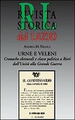 Urne e veleni. Cronache elettorali e classe politica a Rieti dall'unità alla grande guerra