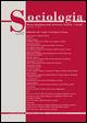 Sociologia. Rivista quadrimestrale di scienze storiche e sociali (2015). Vol. 1 - copertina