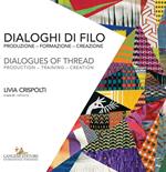 Dialoghi di filo. Produzione formazione creazione-Dialogues of thread. production training creation. Ediz. a colori