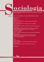 Sociologia. Rivista quadrimestrale di scienze storiche e sociali (2016). Vol. 3