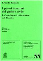 I poteri istruttori del giudice civile