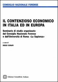 Il contenzioso economico in Italia ed in Europa - copertina