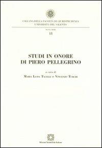 Studi in onore di Piero Pellegrino - copertina