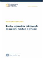 Trusts e separazione patrimoniale nei rapporti familiari e personali