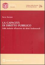 La capacità di diritto pubblico