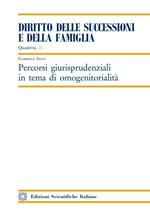 Percorsi giurisprudenziali in tema di omogenitorialità