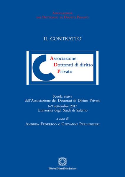 Il contratto - copertina