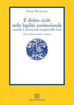 Il diritto civile nella legalità costituzionale secondo il sistema italo-europeo delle fonti. Vol. 1-5