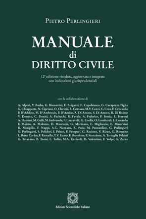 Libro Manuale di diritto civile Pietro Perlingieri