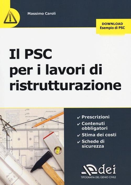 Il PSC per i lavori di ristrutturazione - Massimo Caroli - copertina