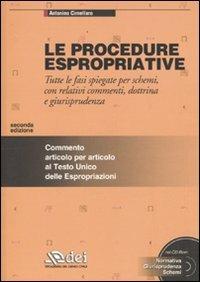 Le procedure espropriative. Tutte le fasi spiegate per schemi, con relativi commenti, dottrina e giurisprudenza. Con CD-ROM - Antonino Cimellaro - copertina