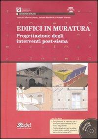 Edifici in muratura. Progettazione degli interventi post-sisma. SISMA Molise 2002. Con CD-ROM - copertina