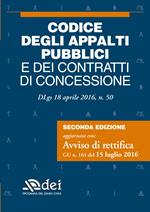 Codice degli appalti pubblici e dei contratti di concessione