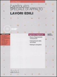 Capitolato speciale di appalto. Lavori edili. Con CD-ROM - copertina