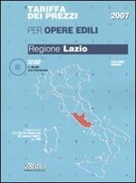 Tariffa dei prezzi per opere edili. Regione Lazio. Con CD-ROM. Vol. 1