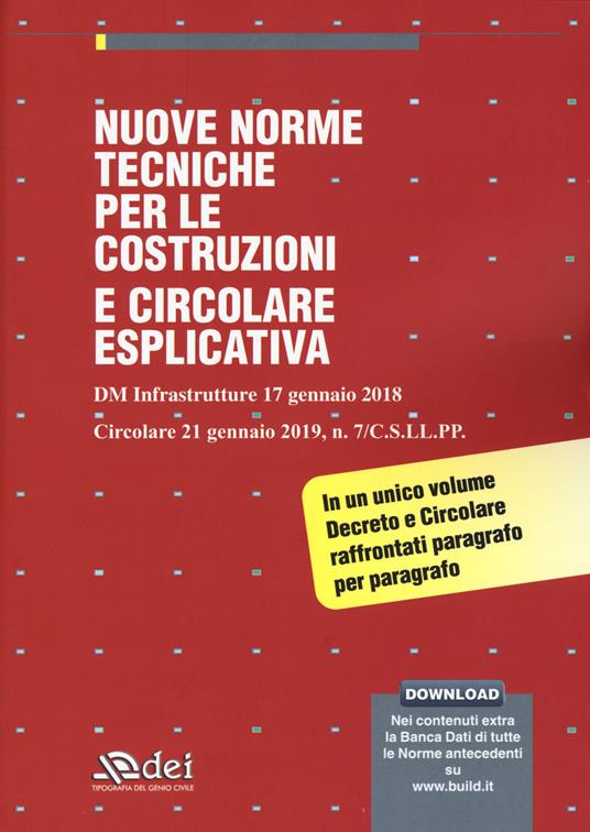 Nuove norme tecniche per le costruzioni e circolare esplicativa - copertina