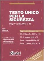 Testo unico per la sicurezza