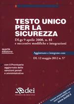 Testo unico per la sicurezza