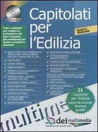 Capitolati per l'edilizia. Con CD-ROM - copertina