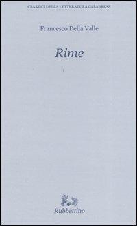 Rime - Francesco Della Valle - copertina