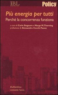 Più energia per tutti. Perché la concorrenza funziona - copertina