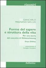 Forme del sapere e struttura della vita. Per una storia del concetto di Weltanschauung. Dopo Dilthey