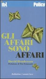 Gli affari sono affari