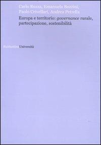 Europa e territorio: governance rurale, partecipazione, sostenibilità - copertina