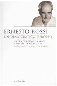 Ernesto Rossi. Un democratico europeo - copertina