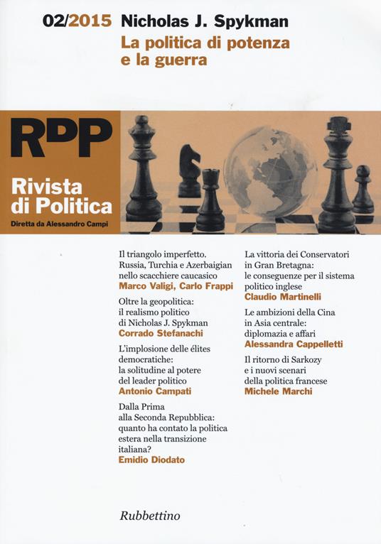 Rivista di politica (2015). Vol. 2 - copertina