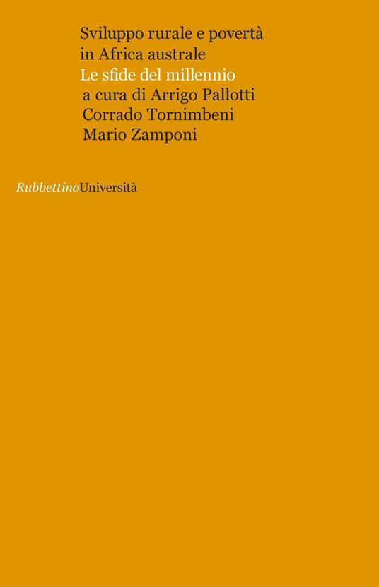 Sviluppo rurale e povertà in Africa australe. Le sfide del millennio - copertina