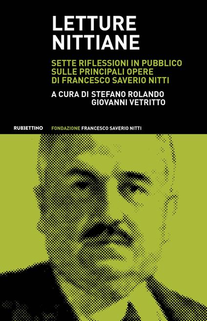 Letture nittiane. Sette riflessioni in pubblico sulle principali opere di Francesco Saverio Nitti - copertina